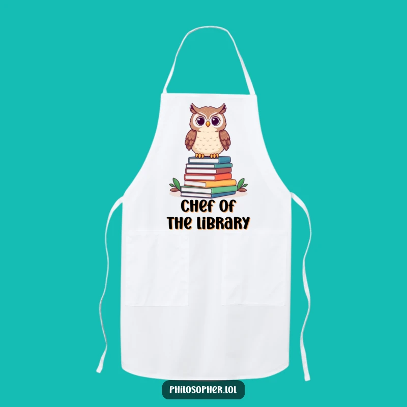 Funny Owl Apron: Cook and Read with This Hilarious Literary Accessory