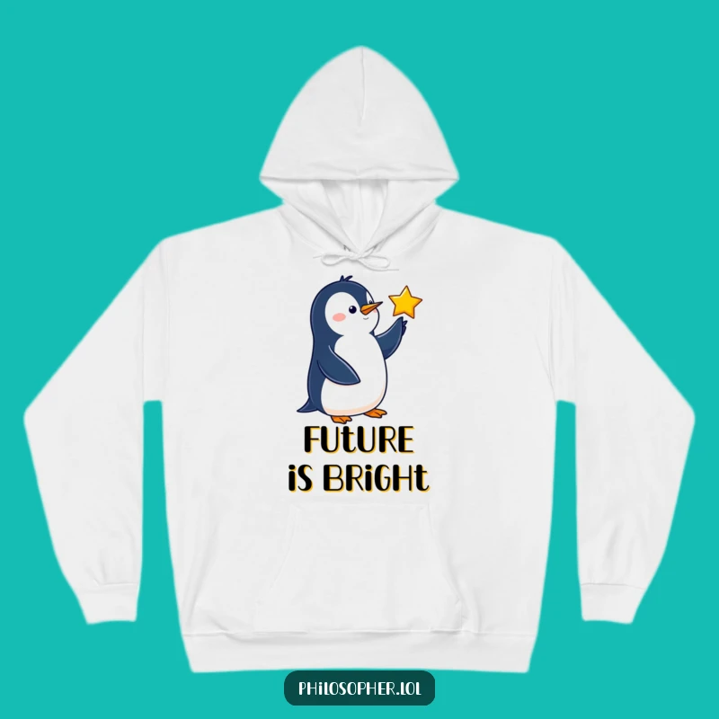 Funny Penguin Hoodie: Stay Cozy While Reaching for the Stars in This Hilarious Gear