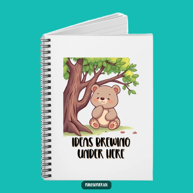 Funny Bear Thought Journal: Jot Down Your Brilliant Ideas!