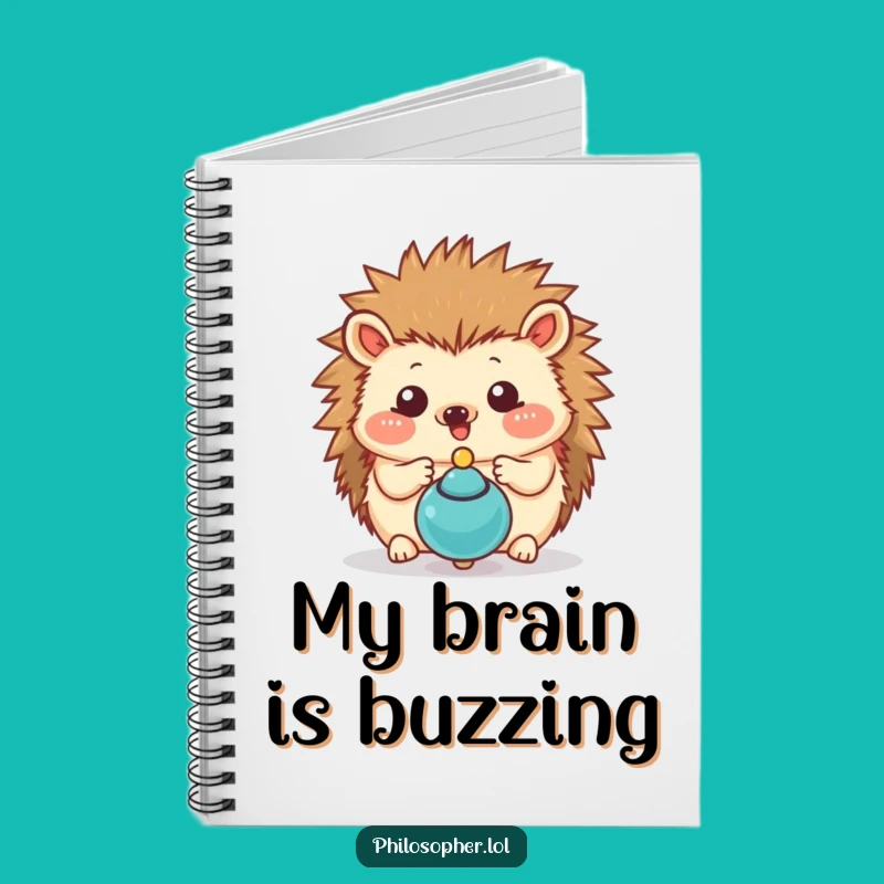 Funny Hedgehog Notebook: Jot Down Ideas with This Hilarious Journal