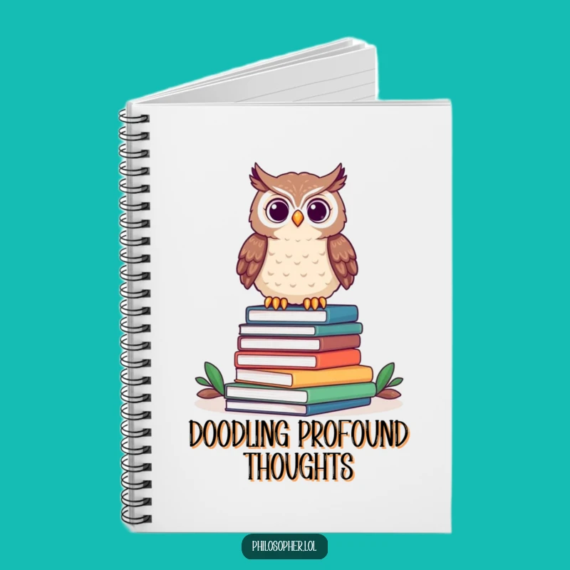 Funny Owl Notebook: Jot Down Wisdom with This Hilarious Journal